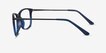 Oliver Navy PlasticEyeglass Frames from EyeBuyDirect, Side View