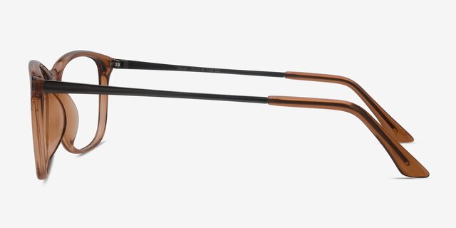 Oliver Brown PlasticEyeglass Frames from EyeBuyDirect, Side View