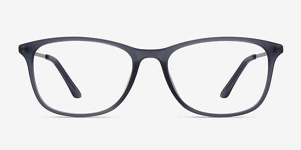 Oliver Matte Gray Plastic Eyeglass Frames