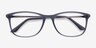 Oliver Matte Gray PlasticEyeglass Frames from EyeBuyDirect, Closed View