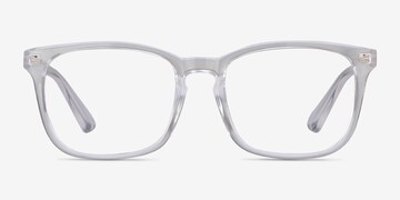 Uptown Square Clear Full Rim Eyeglasses