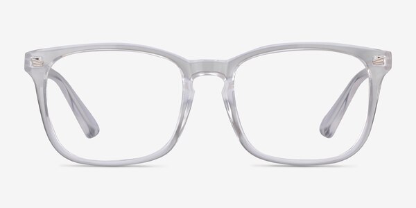 Uptown Square Clear Full Rim Eyeglasses | Eyebuydirect