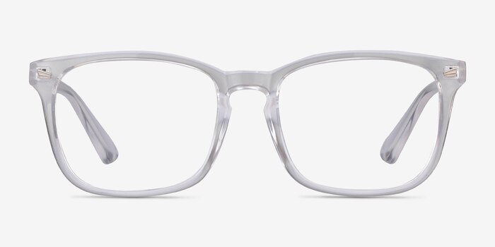 Uptown Clear Plastic Eyeglass Frames from EyeBuyDirect