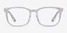 Uptown Clear PlasticEyeglass Frames from EyeBuyDirect, Front View