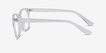 Uptown Clear PlasticEyeglass Frames from EyeBuyDirect, Side View