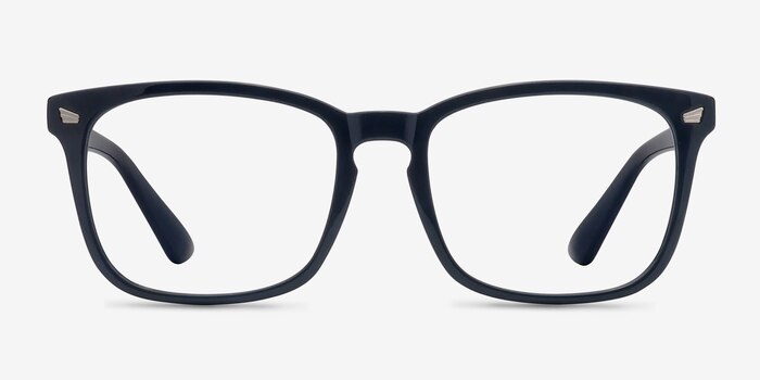 Uptown Navy Plastic Eyeglass Frames from EyeBuyDirect