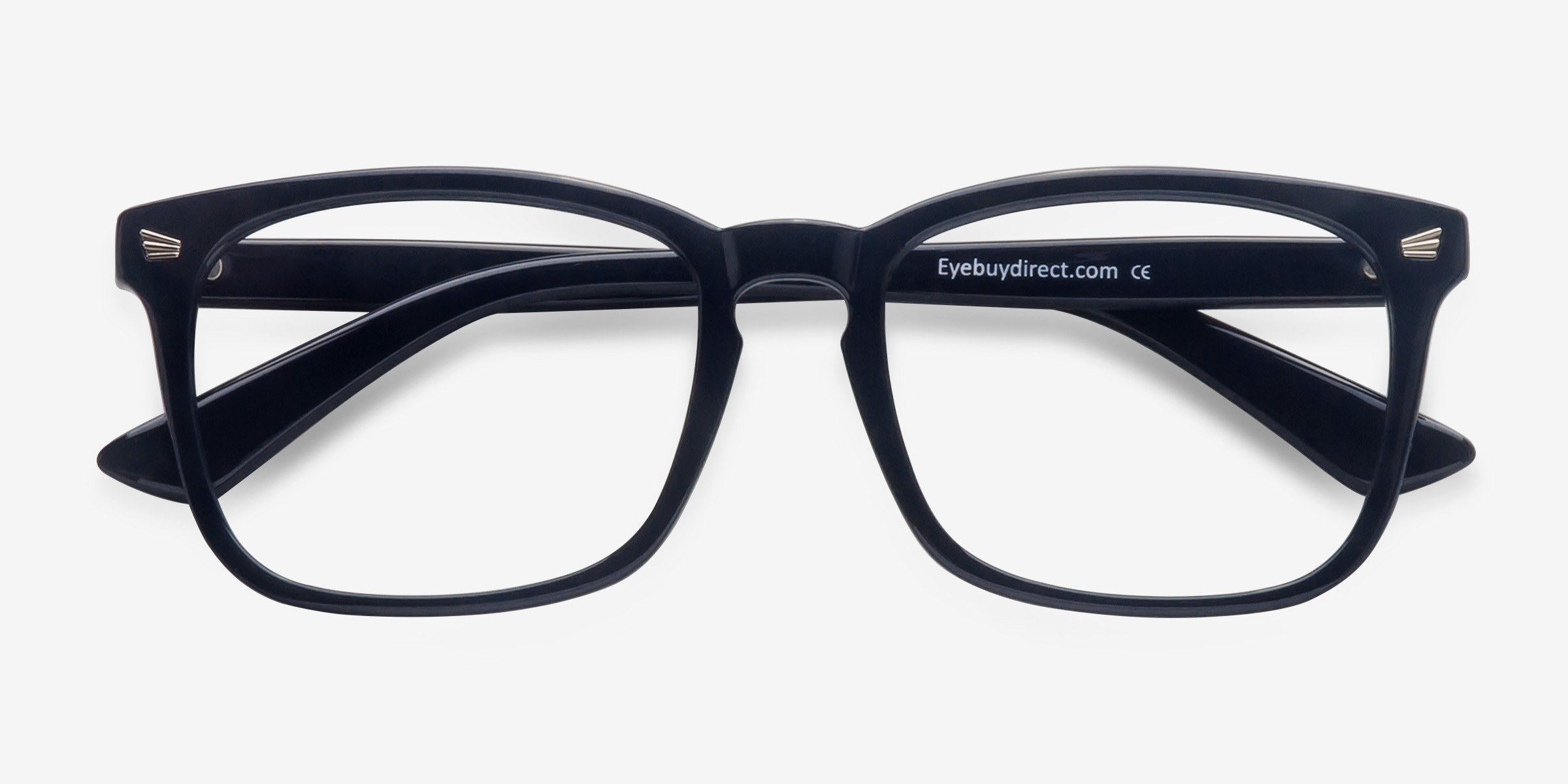 Uptown Square Navy Full Rim Eyeglasses Eyebuydirect