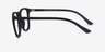 Central Matte Black PlasticEyeglass Frames from EyeBuyDirect, Side View