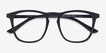 Central Matte Black PlasticEyeglass Frames from EyeBuyDirect, Closed View