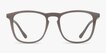 Central Light Brown PlasticEyeglass Frames from EyeBuyDirect, Front View