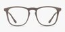 Central Light Brown PlasticEyeglass Frames from EyeBuyDirect, Front View
