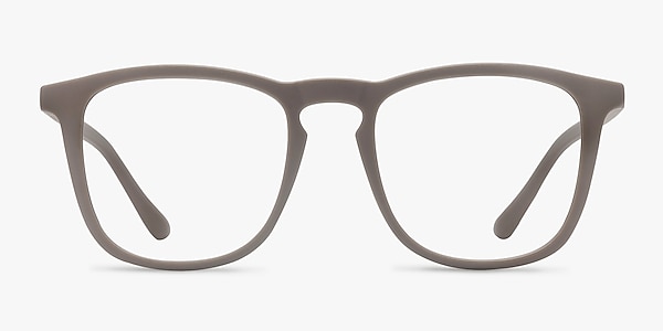 Central  Light Brown  Plastic Eyeglass Frames