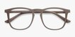 Central Light Brown PlasticEyeglass Frames from EyeBuyDirect, Closed View