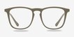 Central Matte Green PlasticEyeglass Frames from EyeBuyDirect, Front View