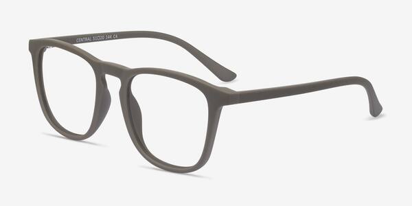  Matte Green Central -  Plastic Eyeglasses