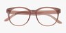 Grace Brown PlasticEyeglass Frames from EyeBuyDirect, Closed View