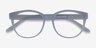 Grace Matte Blue PlastiqueMontures de lunettes de vue d'EyeBuyDirect, Vue Rapprochée