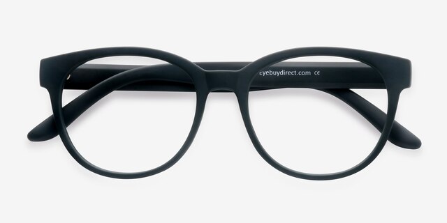 Grace Matte Green PlasticEyeglass Frames from EyeBuyDirect, Closed View