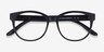Grace Matte Black PlastiqueMontures de lunettes de vue d'EyeBuyDirect, Vue Rapprochée