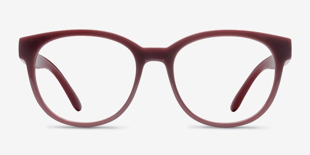 Grace Red PlasticEyeglass Frames from EyeBuyDirect, Front View