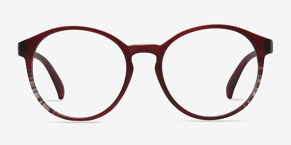Delaware Matte Burgundy Plastique Montures de lunettes de vue