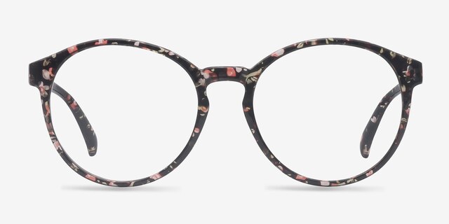 Delaware Fleuries PlastiqueMontures de lunettes de vue d'EyeBuyDirect, Vue de Face