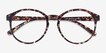 Delaware Floral PlasticEyeglass Frames from EyeBuyDirect, Closed View