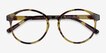 Delaware Tortoise PlasticEyeglass Frames from EyeBuyDirect, Closed View
