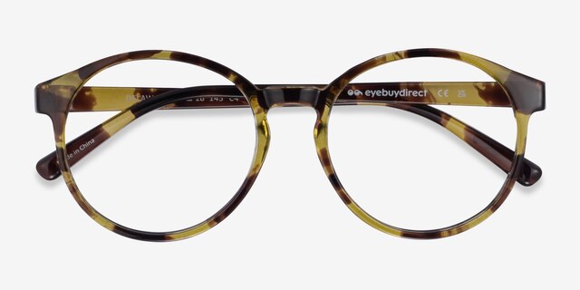 Delaware Écailles PlastiqueMontures de lunettes de vue d'EyeBuyDirect, Vue Rapprochée
