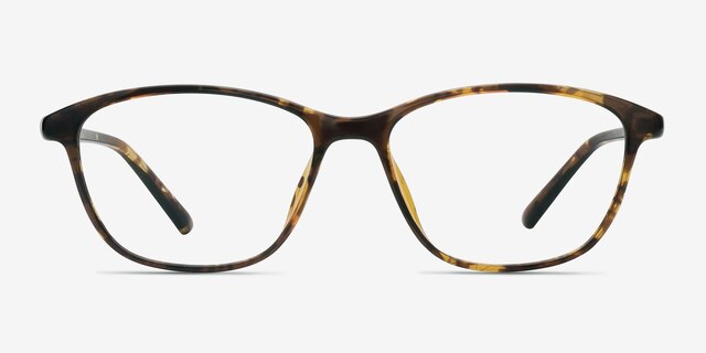 District Tortoise PlasticEyeglass Frames from EyeBuyDirect, Front View