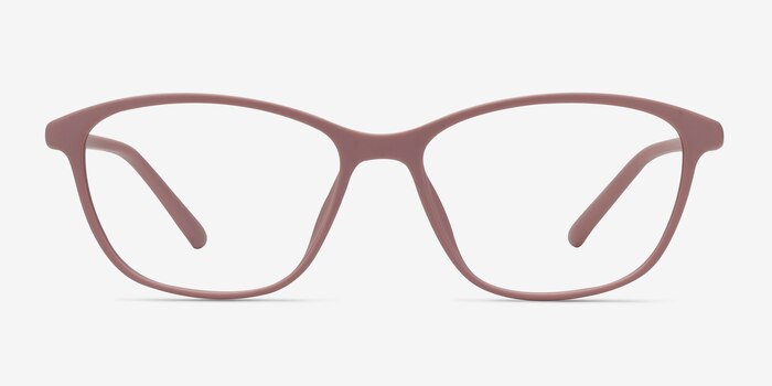 District Matte Pink Plastique Montures de lunettes de vue d'EyeBuyDirect