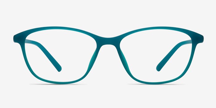 District Vert Mat Plastique Montures de lunettes de vue d'EyeBuyDirect