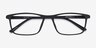 Sullivan Matte Black PlasticEyeglass Frames from EyeBuyDirect, Closed View