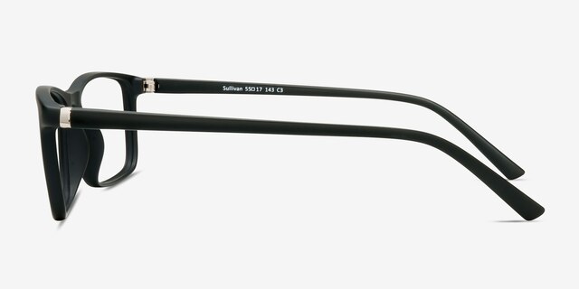 Sullivan Ash PlasticEyeglass Frames from EyeBuyDirect, Side View