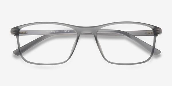 Matte Gray Wyoming -  Plastic Eyeglasses