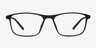 Wyoming Brown PlasticEyeglass Frames from EyeBuyDirect, Front View