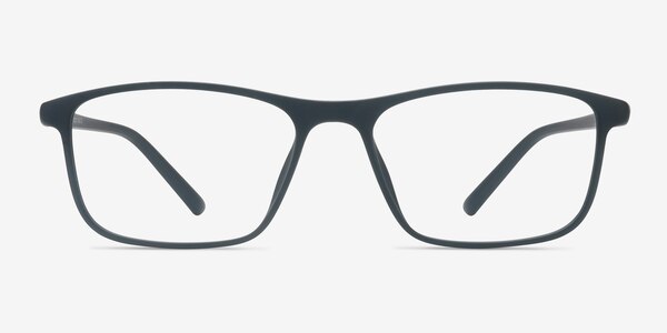 Wyoming Matte Black Plastic Eyeglass Frames