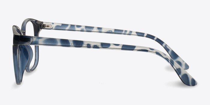 Monday Blue Plastic Eyeglass Frames from EyeBuyDirect