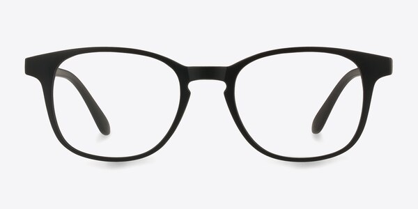 Monday Matte Black Plastic Eyeglass Frames