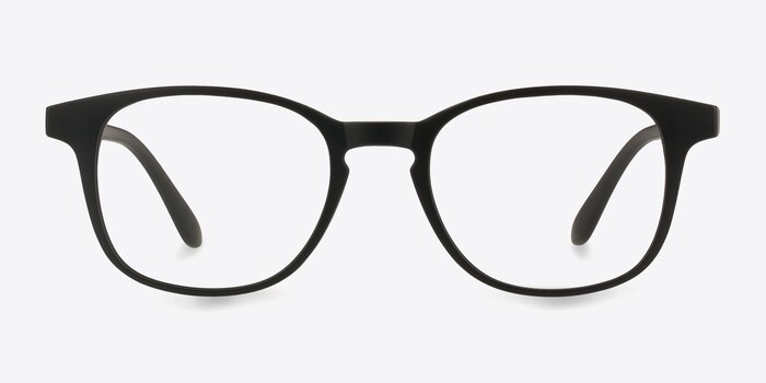 Monday Matte Black Plastic Eyeglass Frames from EyeBuyDirect