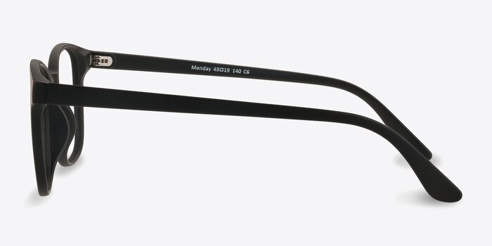 Monday Matte Black Plastic Eyeglass Frames from EyeBuyDirect
