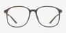 Ithaca Matte Green PlasticEyeglass Frames from EyeBuyDirect, Front View