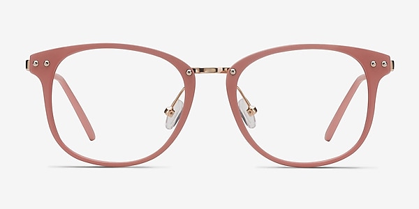 Cosmo Pink Metal Eyeglass Frames