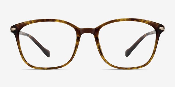 Nola Brown Plastic Eyeglass Frames