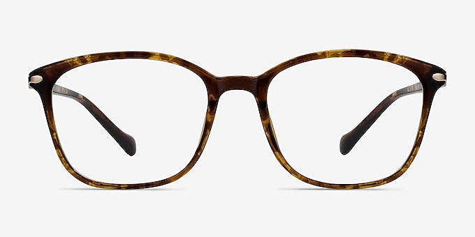Nola Brown Plastic Eyeglass Frames