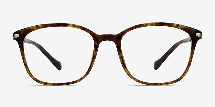 Nola Brown Plastic Eyeglass Frames from EyeBuyDirect