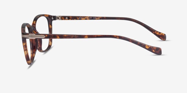 Nola Brown PlasticEyeglass Frames from EyeBuyDirect, Side View