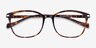 Nola Brown PlasticEyeglass Frames from EyeBuyDirect, Closed View