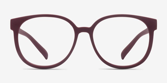 Kilt Matte Coral PlasticEyeglass Frames from EyeBuyDirect, Front View