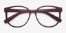 Kilt Matte Coral PlasticEyeglass Frames from EyeBuyDirect, Closed View